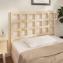 Cabecero de cama madera maciza de pino 140,5x4x100 cm