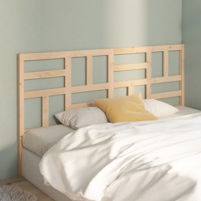 Cabecero de cama madera maciza de pino 186x4x104 cm