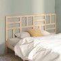 Cabecero de cama madera maciza de pino 186x4x104 cm