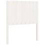 Cabecero de cama madera maciza de pino blanco 80,5x4x100 cm