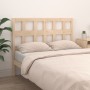 Cabecero de cama madera maciza de pino 140,5x4x100 cm