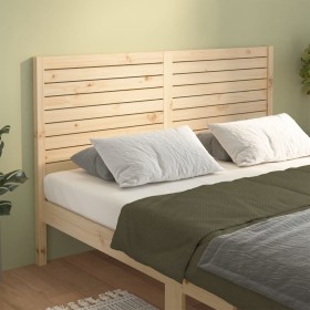 Cabecero de cama madera maciza de pino 186x4x100 cm