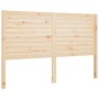 Cabecero de cama madera maciza de pino 186x4x100 cm