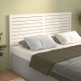 Cabecero de cama madera maciza de pino blanco 141x4x100 cm