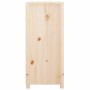 Armario auxiliar de madera maciza de pino 100x40x90 cm