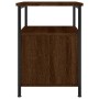 Mesitas noche 2 uds madera ingeniería marrón roble 34x35,5x50cm
