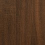 Mesitas noche 2 uds madera ingeniería marrón roble 30x60x60 cm