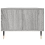 Mesa de centro madera contrachapada gris Sonoma 90x50x36,5 cm