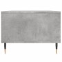 Mesa de centro madera contrachapada gris hormigón 90x50x36,5 cm