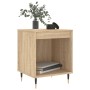 Mesitas noche 2 uds madera ingeniería roble Sonoma 40x35x50 cm