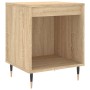 Mesitas noche 2 uds madera ingeniería roble Sonoma 40x35x50 cm