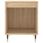 Mesitas noche 2 uds madera ingeniería roble Sonoma 40x35x50 cm