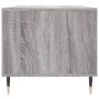 Mesa de centro madera contrachapada gris Sonoma 90x49x45 cm