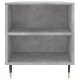 Mesa de centro madera ingeniería gris hormigón 102x44,5x50 cm