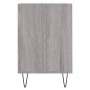 Mueble de TV madera contrachapada gris Sonoma 100x35x55 cm