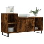Mueble para TV madera contrachapada roble ahumado 100x35x55 cm