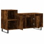 Mueble para TV madera contrachapada roble ahumado 100x35x55 cm