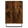 Mueble para TV madera contrachapada roble ahumado 100x35x55 cm