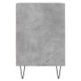 Mueble para TV madera contrachapada gris hormigón 100x35x55 cm