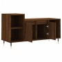 Mueble para TV madera contrachapada marrón roble 100x35x55 cm