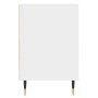 Mueble para TV madera contrachapada blanco 100x35x55 cm