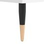 Mueble para TV madera contrachapada blanco 100x35x55 cm