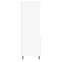 Aparador alto madera contrachapada blanco 40x36x110 cm
