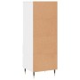 Aparador alto madera contrachapada blanco 40x36x110 cm