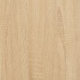 Mesita de noche madera de ingeniería roble Sonoma 34x35,5x70 cm