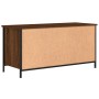 Mueble para TV madera contrachapada marrón roble 100x40x50 cm