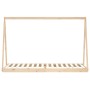 Estructura de cama para niños madera maciza de pino 80x200 cm