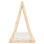 Estructura de cama para niños madera maciza de pino 80x200 cm