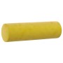 Sofá de 3 plazas con cojines terciopelo amarillo 180 cm