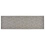 Alfombra de cocina lavable terciopelo dibujo rombos 60x180 cm