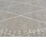 Alfombra de cocina lavable terciopelo dibujo rombos 60x180 cm