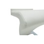 Sillas de comedor 4 unidades cuero sintético blanco