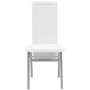 Conjunto de comedor de siete piezas blanco