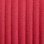 Sillas de comedor 2 unidades tela rojo tinto