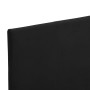 Estructura de cama sin colchón tela negro 90x200 cm