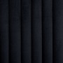 Silla de comedor 6 unidades terciopelo negro