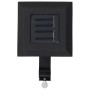 Lámparas solares cuadradas de exterior negras 12 uds LED 12 cm