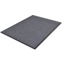 Felpudos de PVC 2 unidades gris 90x60 cm