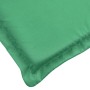 Cojín para tumbona verde (75+105)x50x4 cm
