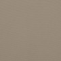 Cojines de silla de jardín 6 uds tela Oxford taupé 50x50x3 cm
