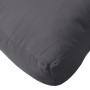 Cojines para palets 3 unidades tela Oxford gris antracita