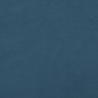 Banco de terciopelo azul oscuro 100x30x30 cm