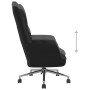 Sillón de relax de terciopelo negro