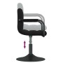 Sillas de comedor giratorias 2 uds terciopelo negro