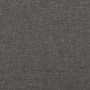 Cabecero de tela gris oscuro 80x5x78/88 cm