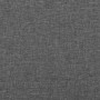 Cabecero de tela gris oscuro 90x5x78/88 cm